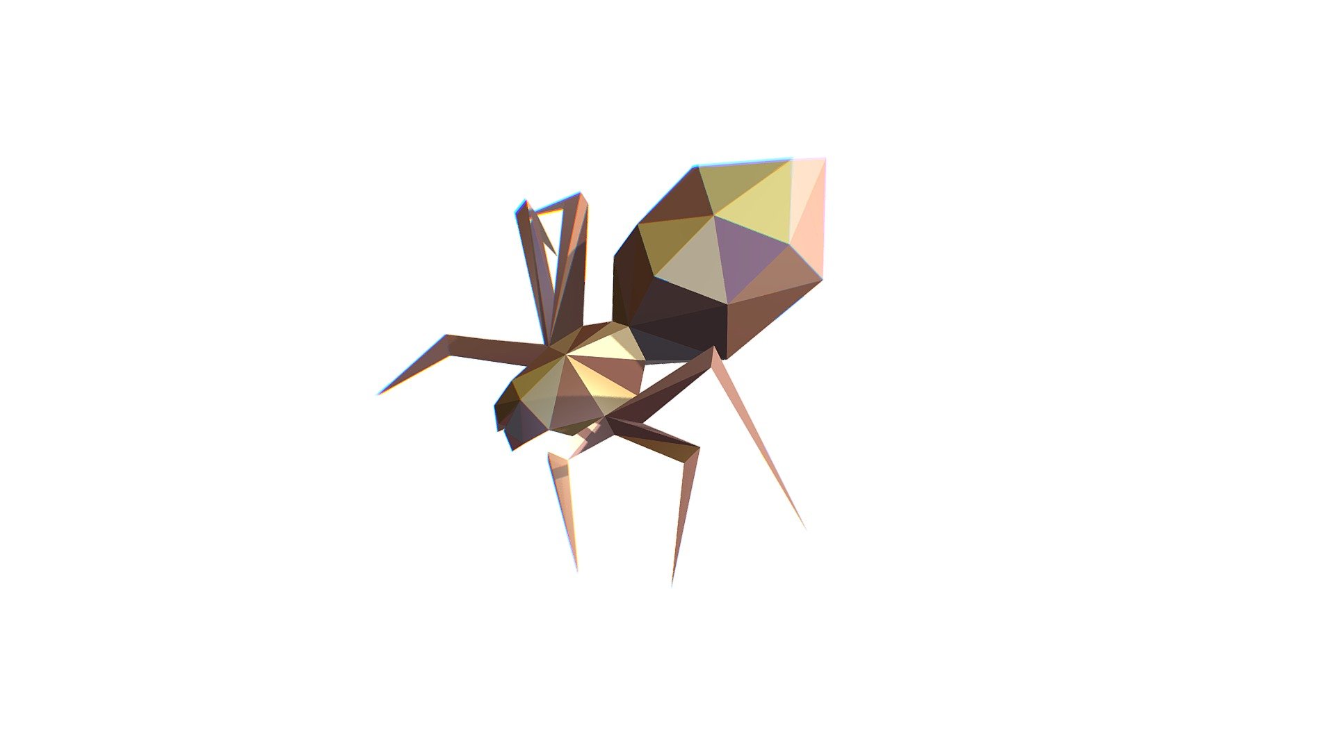 Animated Spider LowPoly Art Insect - Animated Spider LowPoly Art Insect - Buy Royalty Free 3D model by Oleg Shuldiakov (@olegshuldiakov) 3d model