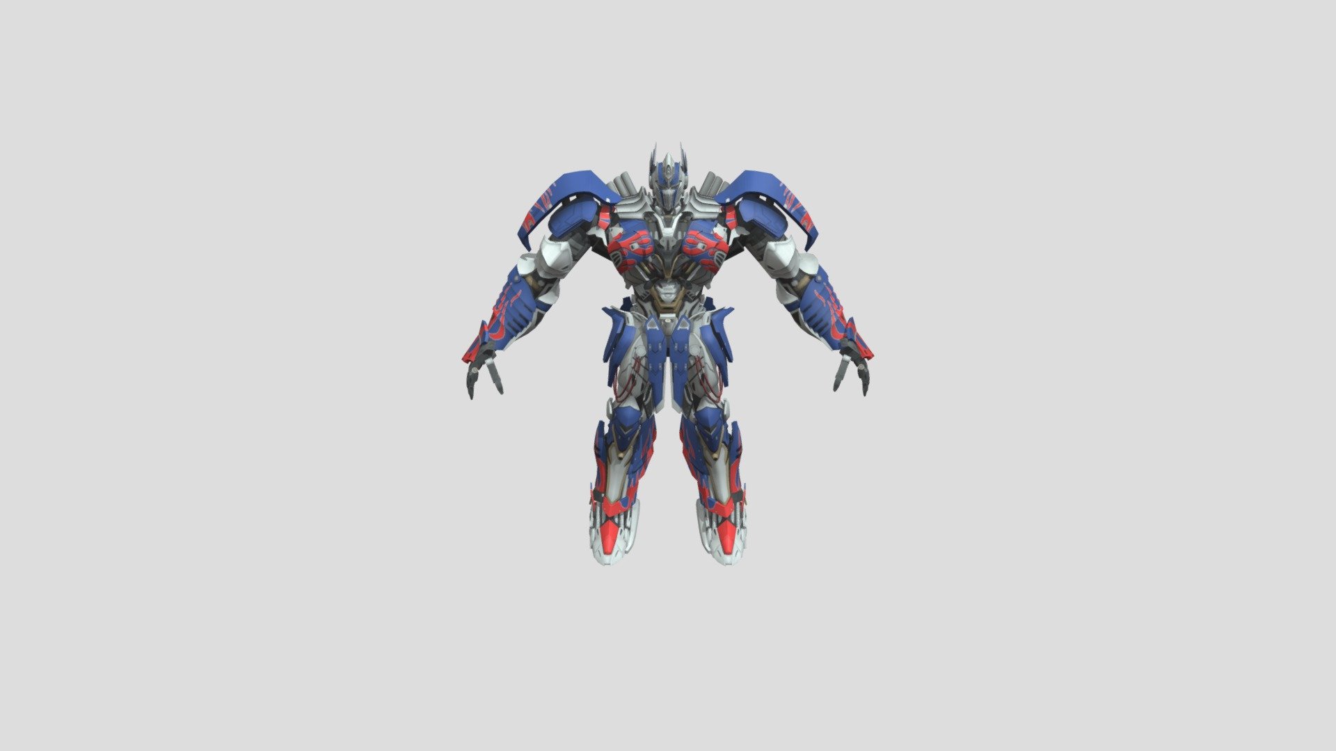 here is Optimus Prime from Transformers the Last Knight.

Disclaimer: i do not own this model Transformers and All its Characters belong to Hasbro and Paramount Productions - Optimus Prime TLK - Download Free 3D model by mikomagallona 3d model