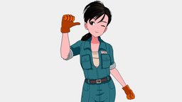 Kieko from Honcho Game (Steam)