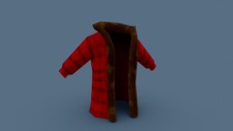 Winter Coat #3December clothes, 3december, maya, photoshop, lowpoly, maya2018, simple, wintercoat, 3december-coat, 3december2018, warmcoat