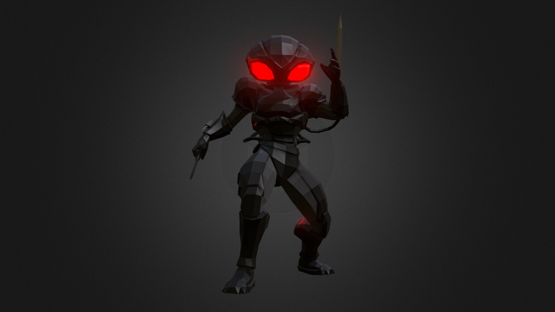 Black Manta, as portrayed by Yahya Abdul-Mateen in Aquaman. He's the 65th character in my DCEU series 3d model