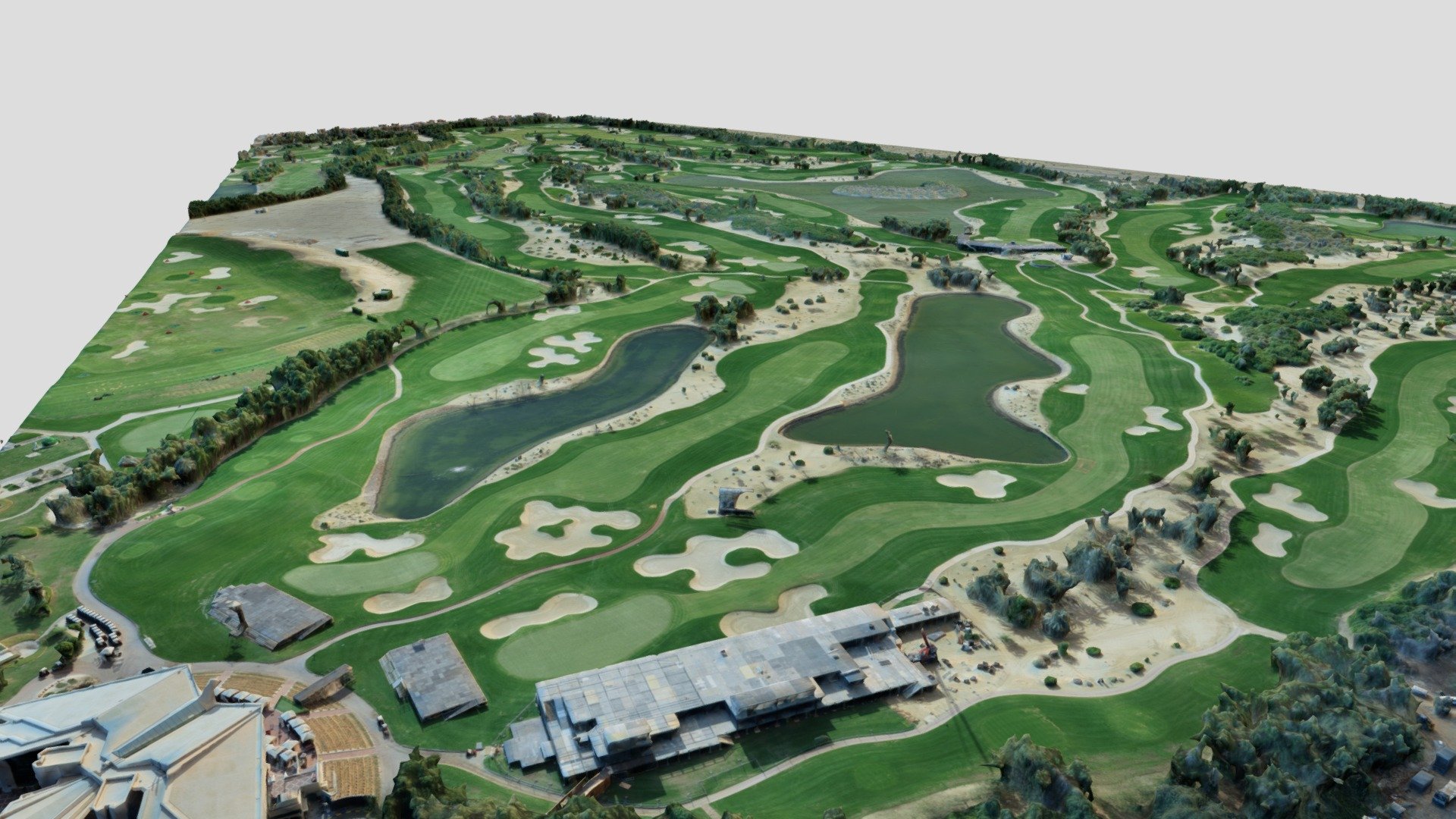 Abu Dhabi Golf Club - 3D model by CHOPPERSHOOT 3d model