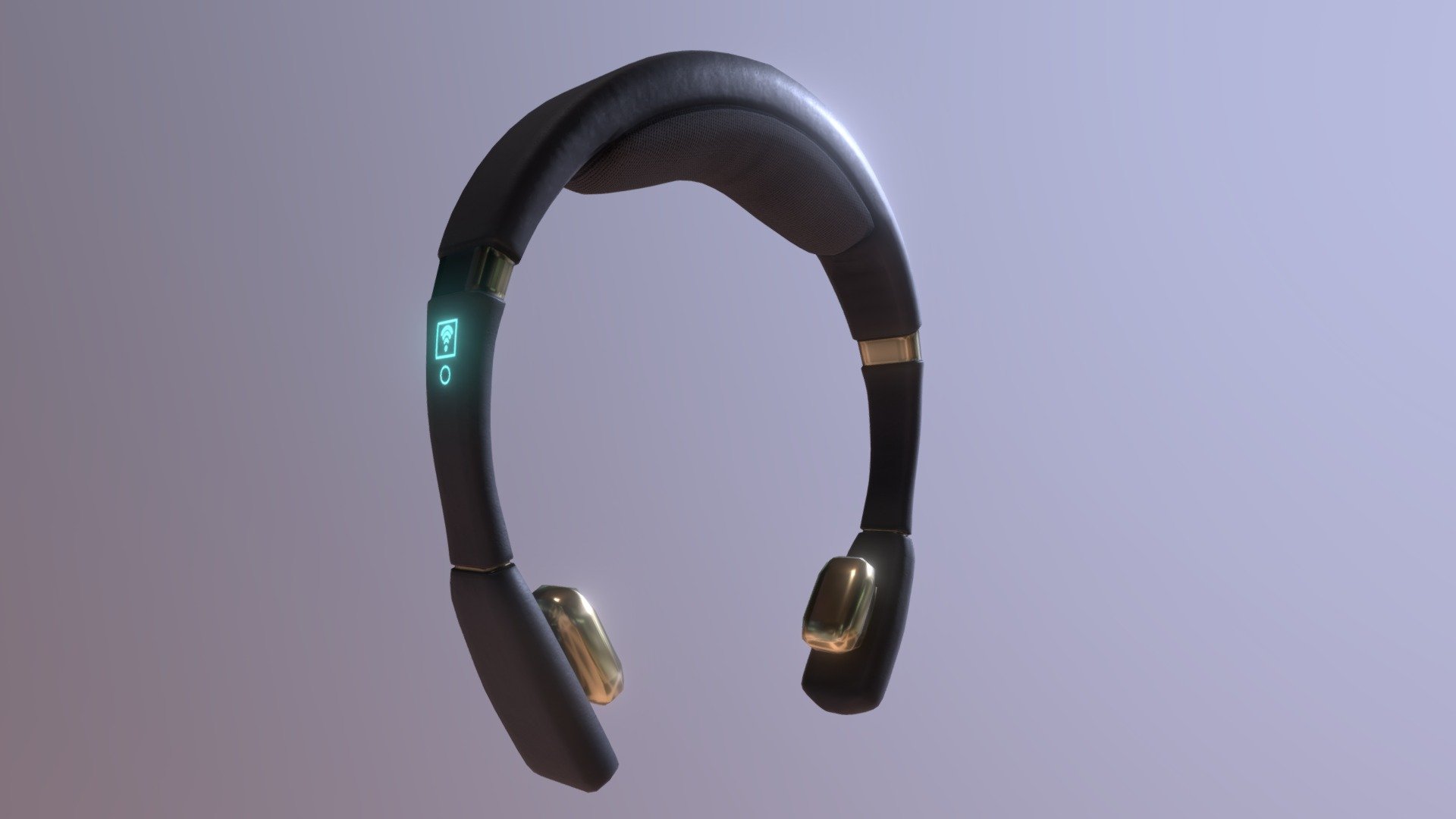 Frame only. No earpieces - Headphones - Buy Royalty Free 3D model by Claudiu (@claudiupusuc) 3d model