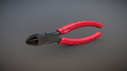 Side Cutters tools, photorealistic, electrical, elder, pliers, safety, realistic, tool, handtool, highresolution, gary, plier, handtools, garyelder, milwaukee, wirecutters, electrical-equipment, substancepainter, substance, mulderach