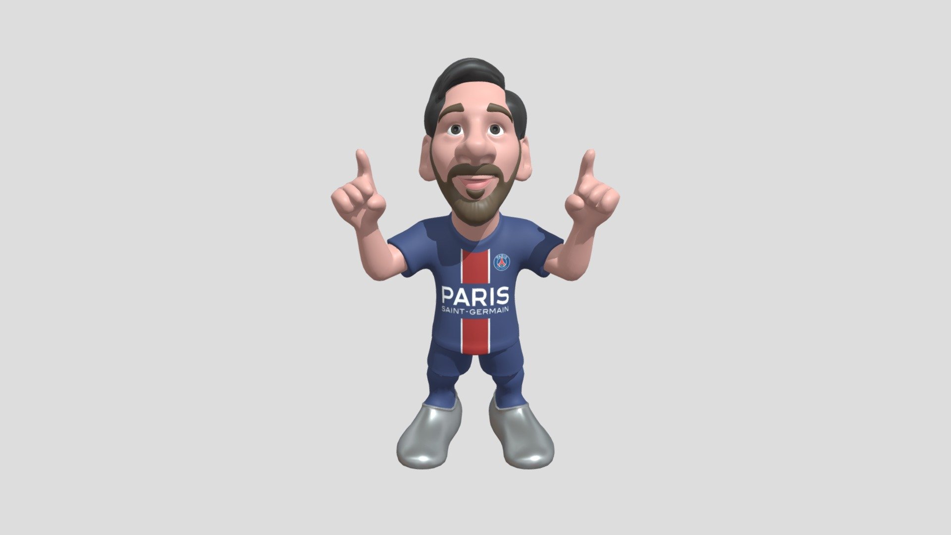 MESSI - 3D model by minixcollection 3d model