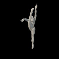 Ballerina anatomy, flow, sculpting, ballet, 3d