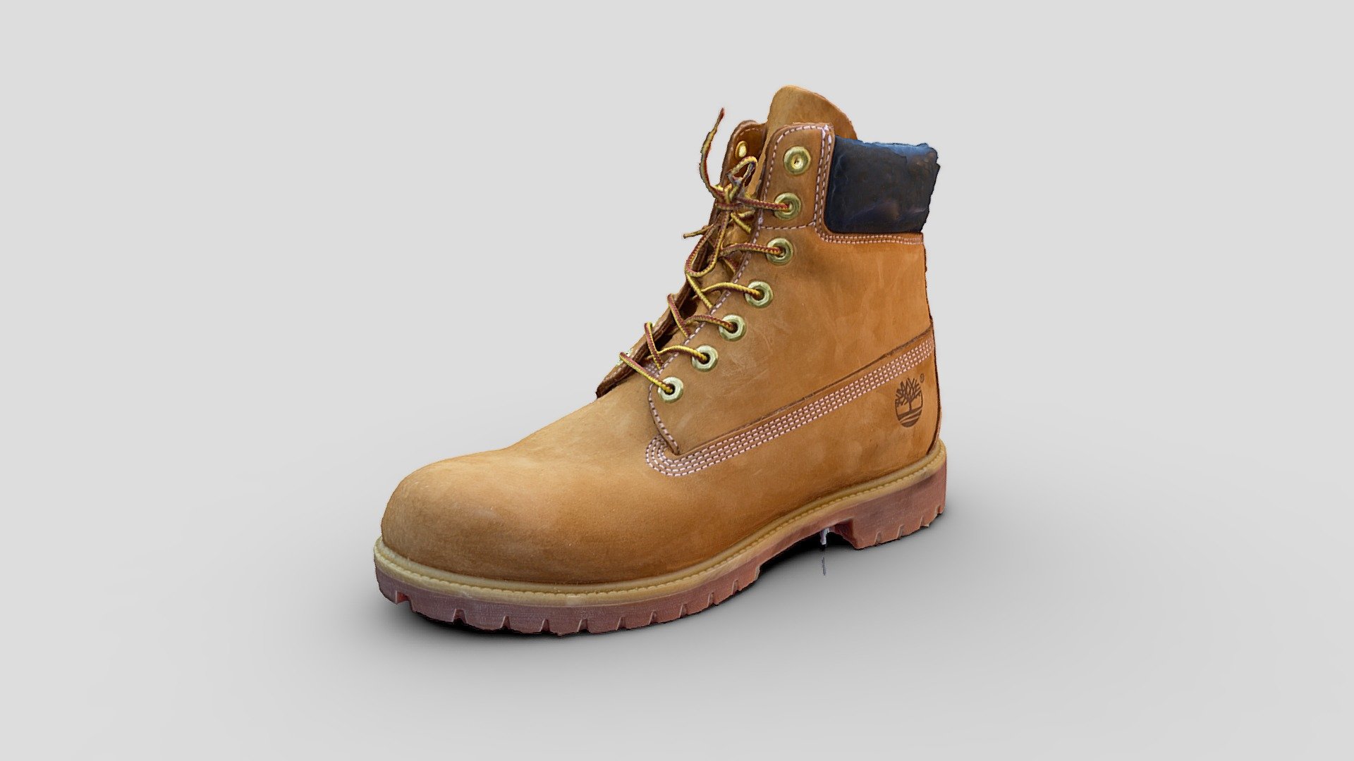 ~160 photos captured and processed with RealityScan - Timberland boot - 3D model by alban 3d model