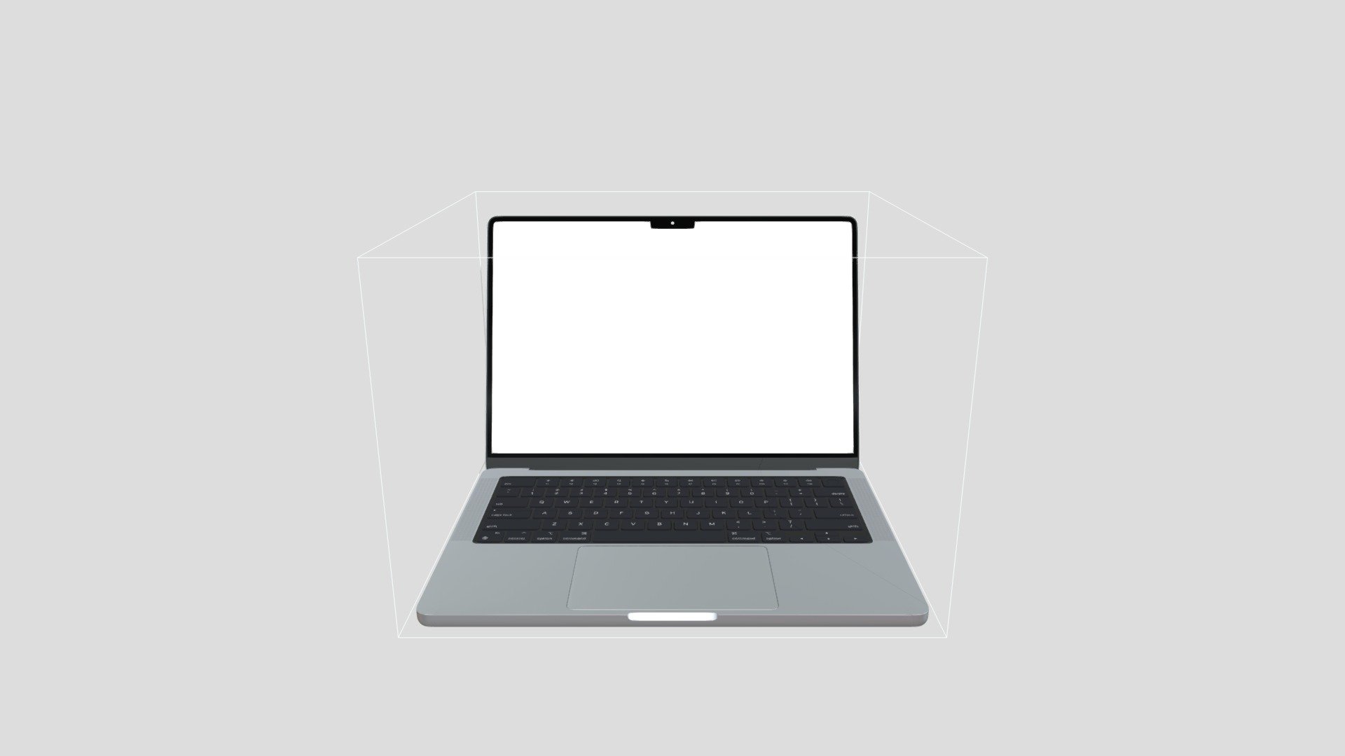2021 Macbook Pro 14" (M1 Pro / M1 Max) - Download Free 3D model by akshatmittal 3d model