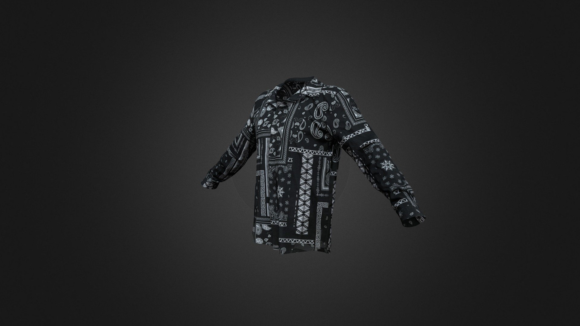 Can be arbitrarily matched

Out of the box（Topoed，UV，Rigged）

Game Ready（Unreal，Unity）

8K High Quality Texture（Diffuse，Normal）

Easy for Cloth Simulation

Easy to Edit（UV，Texture）

Please watch DEMO first：https://youtu.be/G1D4Glsus_8
 - Man Black and white pattern shirt - Buy Royalty Free 3D model by MetaCloth (@MetaClouth) 3d model