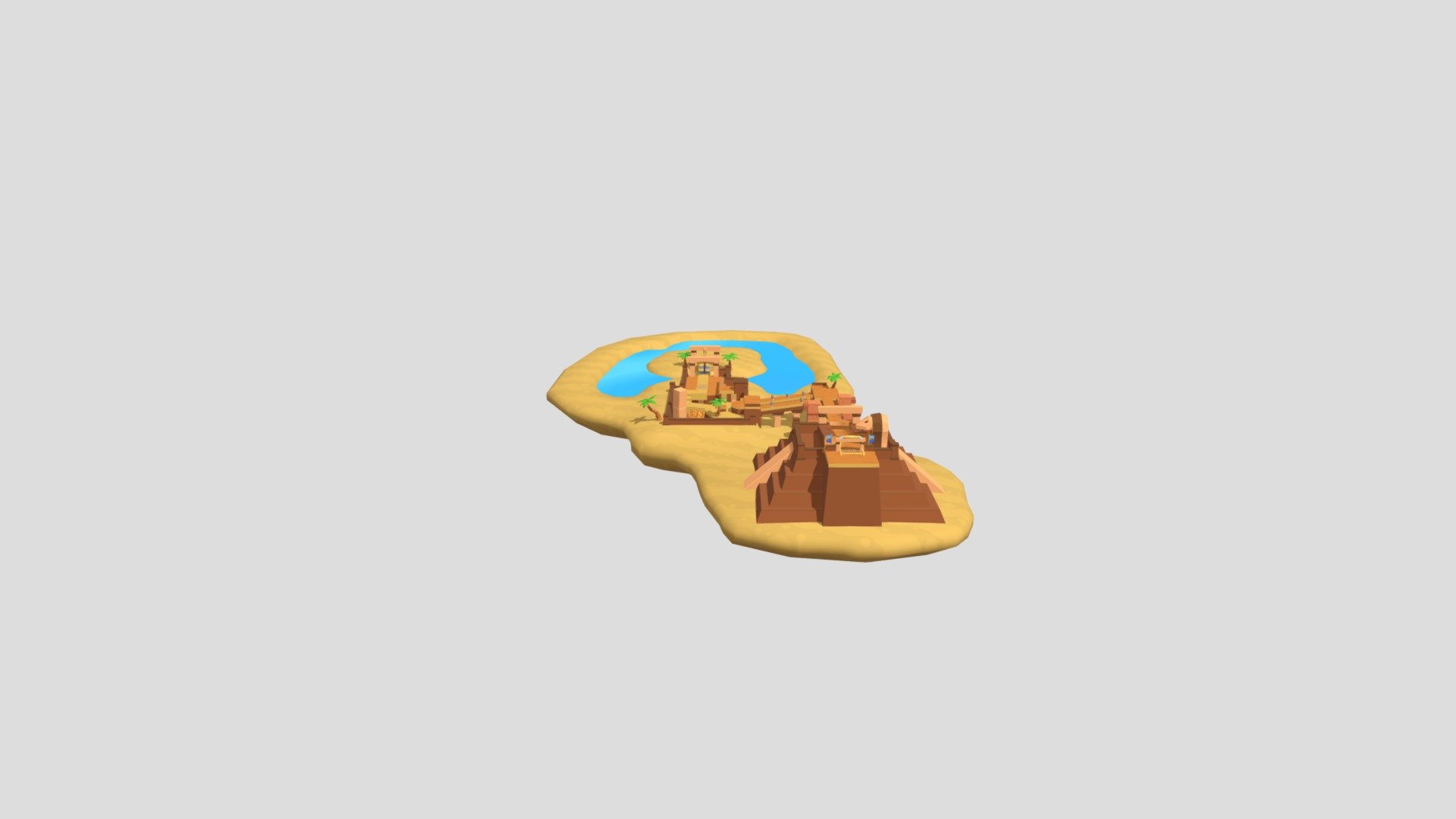 temple map - stumble guys lost temple - Download Free 3D model by amogusstrikesback2 3d model