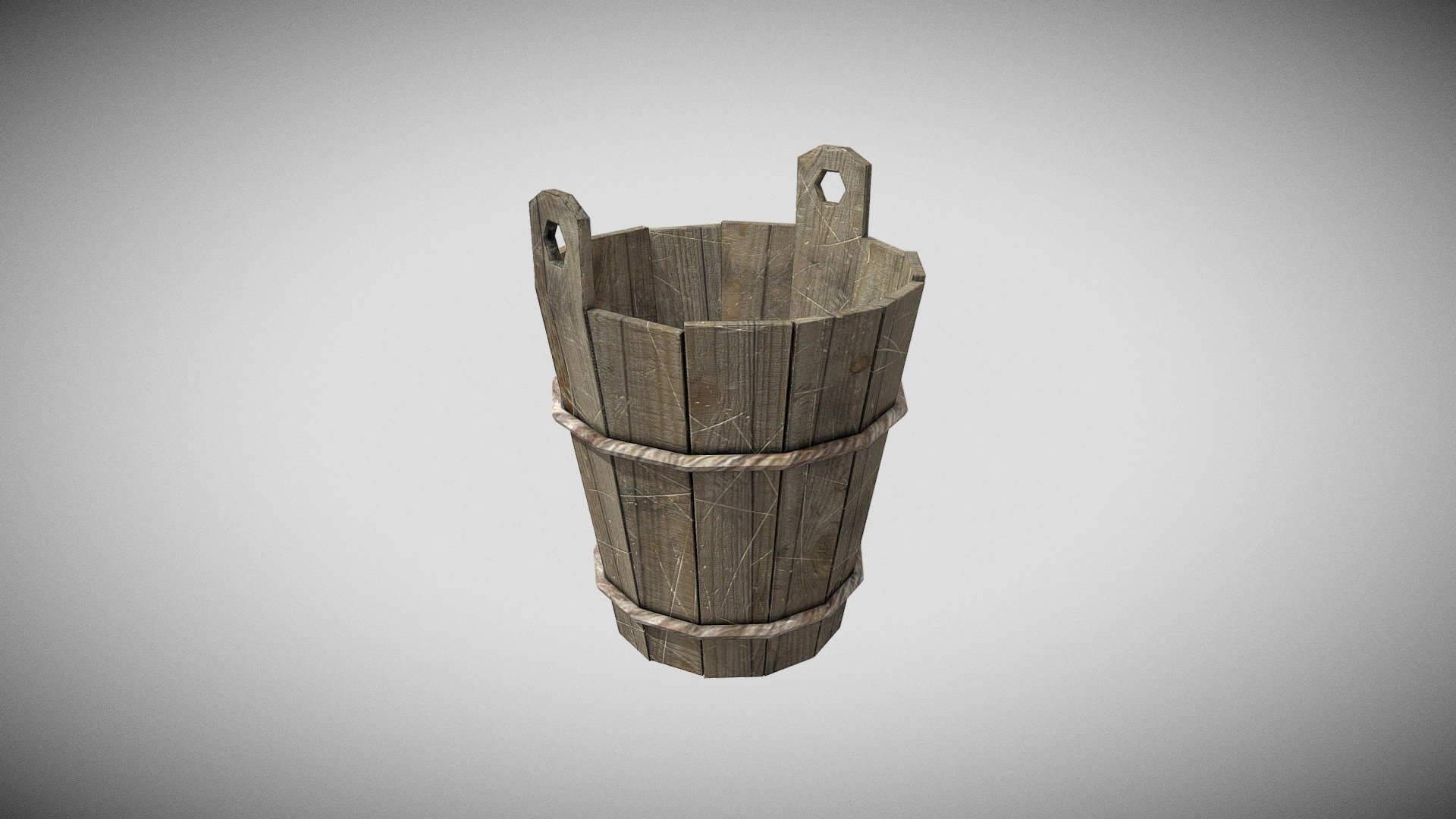Small prop for your fantasy or medieval secerios - Bucket 01 - Download Free 3D model by BartoszWWW 3d model
