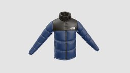North Face Nuptse Jacket jacket, northface, noai, 3d-jacket