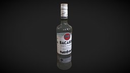 Bacardi Carta Blanca bar, cocktail, bartender, kitchen, alcohol, bottle, bacardi