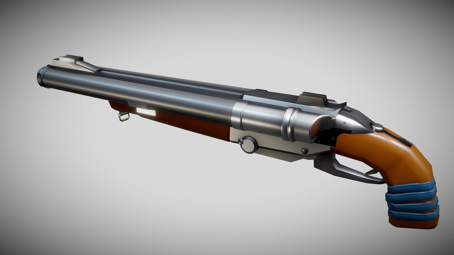 Shotgun daily task day 2 - 3D model by flawlessnormals 3d model