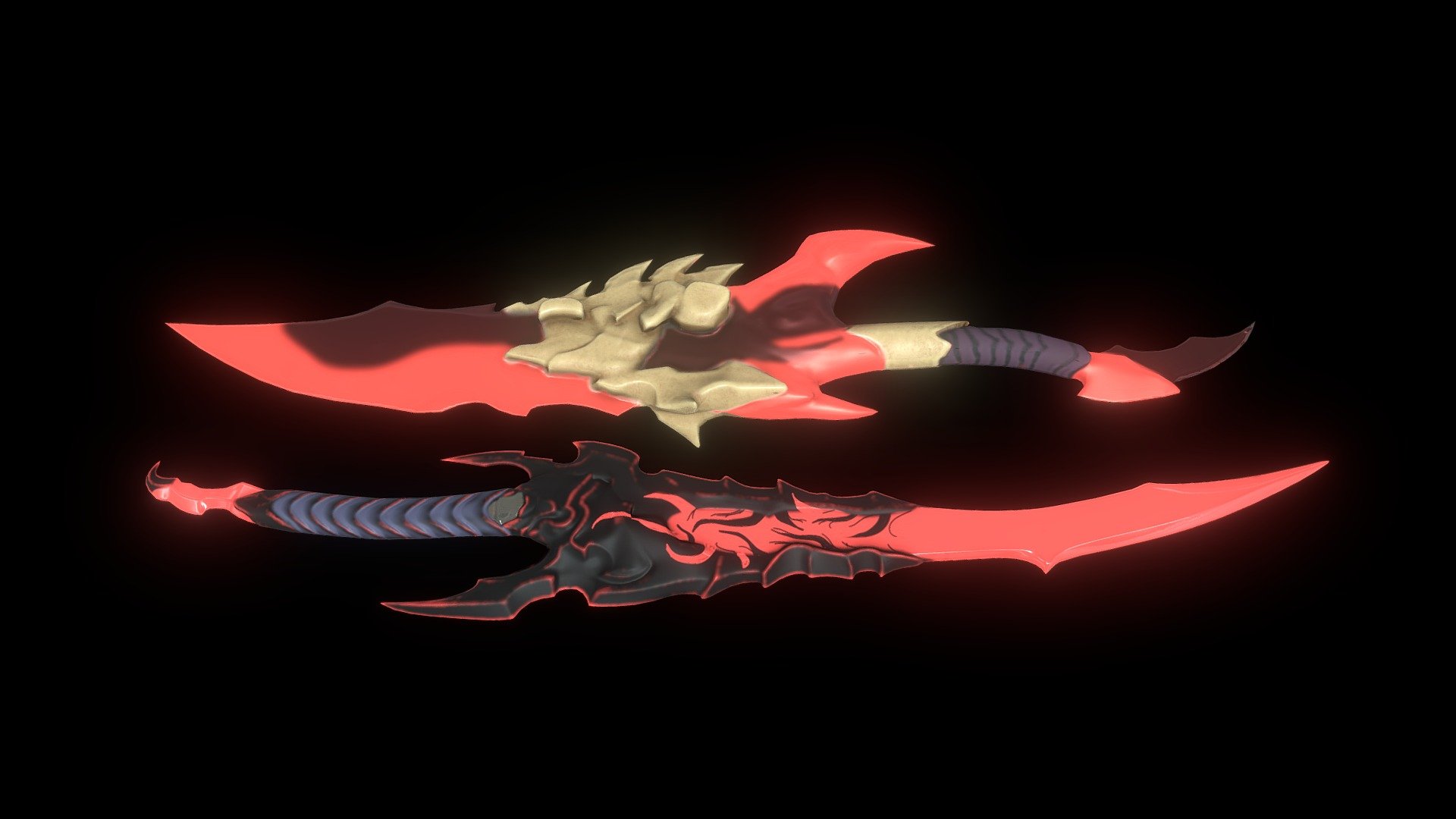 One of the main character's most powerful weapons in manhwa series (Solo Leveling) is called Kamish's Wrath.



Purchase package details:




1:1 size with real world: 1.3m

All texture sizes: 2048x2048

Low-Poly Model

High-Poly Model (sclupt). Preview: https://sketchfab.com/3d-models/kamishs-dagger-solo-leveling-7073f438f0614e81a3e3a45ffee699cf

USD PBR

Unity PBR

GLTF PBR






Blender 3.6

Adobe Substance Painter 3D

Author: Rzyas
 - Kamish's Warth Dagger - Solo Leveling - Buy Royalty Free 3D model by Rzyas 3d model