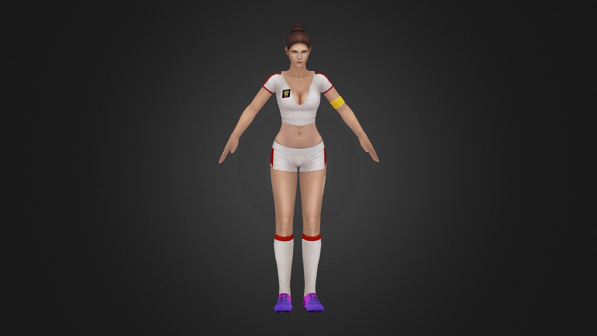 Marien Soccer - 3D model by Dimac 3d model