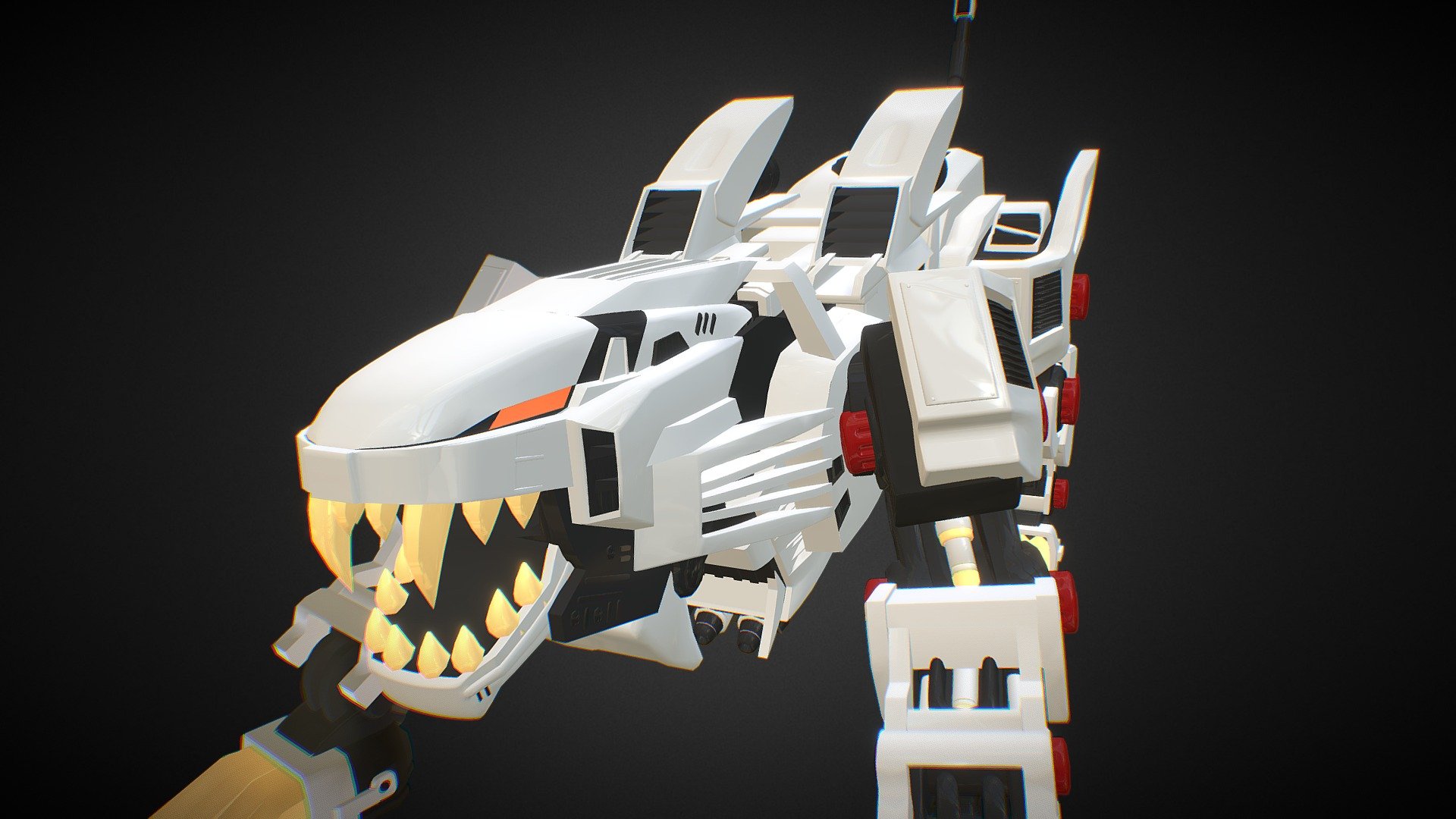 The Liger Zero is a Lion-Type Zoid, one of over 200 species of bio-mechanical life forms that form the Zoid race and provide the basis for TOMY’s model kit, anime, and comic-based Zoids franchise. The Liger Zero is the main characters' Zoid in Zoids: New Century and Zoids: Fuzors.  - Liger Zero - 3D model by Dominic Browne (@domb3026) 3d model