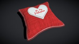 Be Mine Valentine Pillow red, bed, cg, heart, household, other, mine, pillow, valentine, valentines, be, day, soft, vr, pink, hearts, decor, rest, head, pillows, stitched, comfort, low