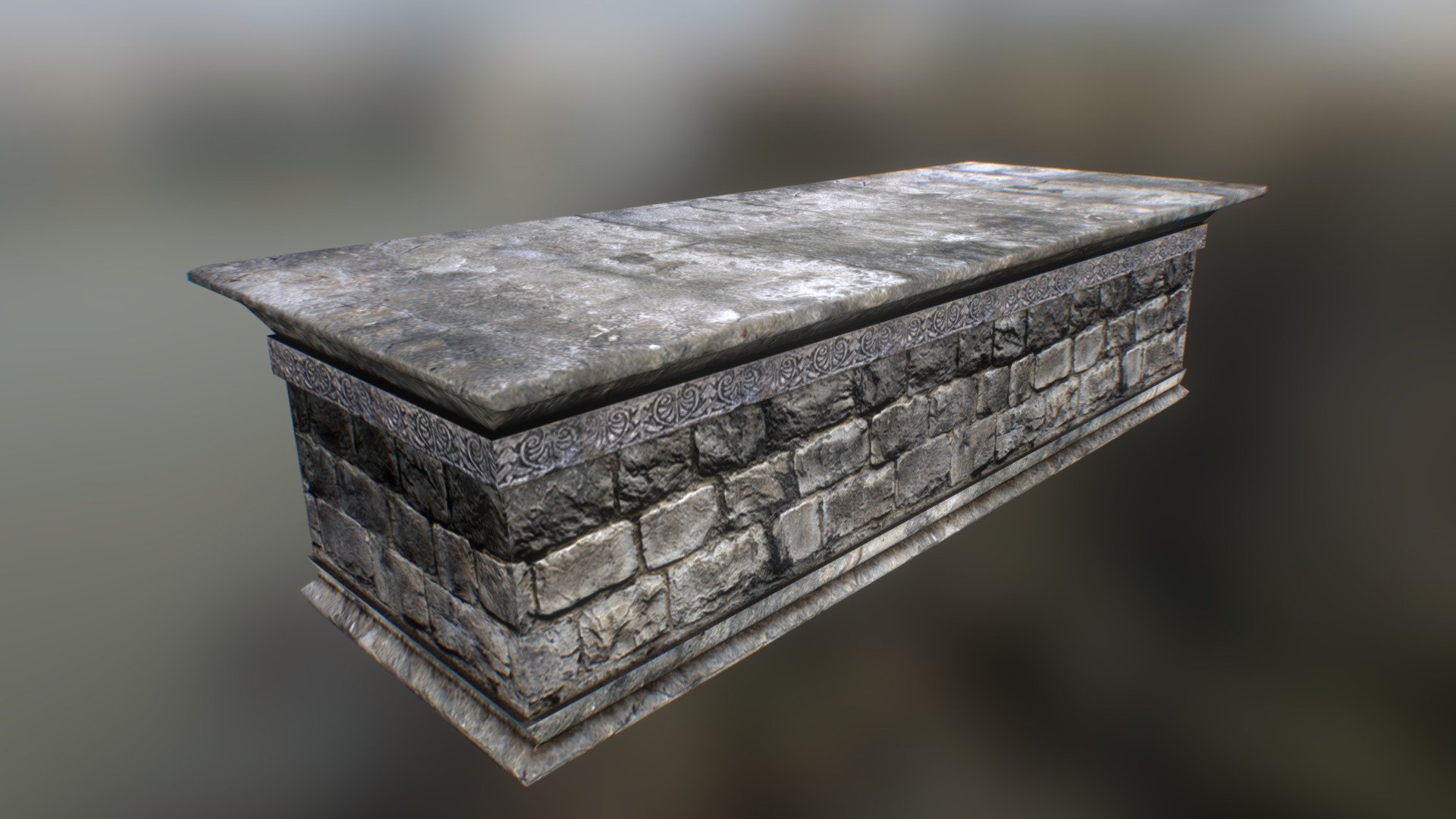 Low poly stone altar with included 2k textures:

_diffuse _normal _ao _specular - Old altar - Buy Royalty Free 3D model by 32cm 3d model