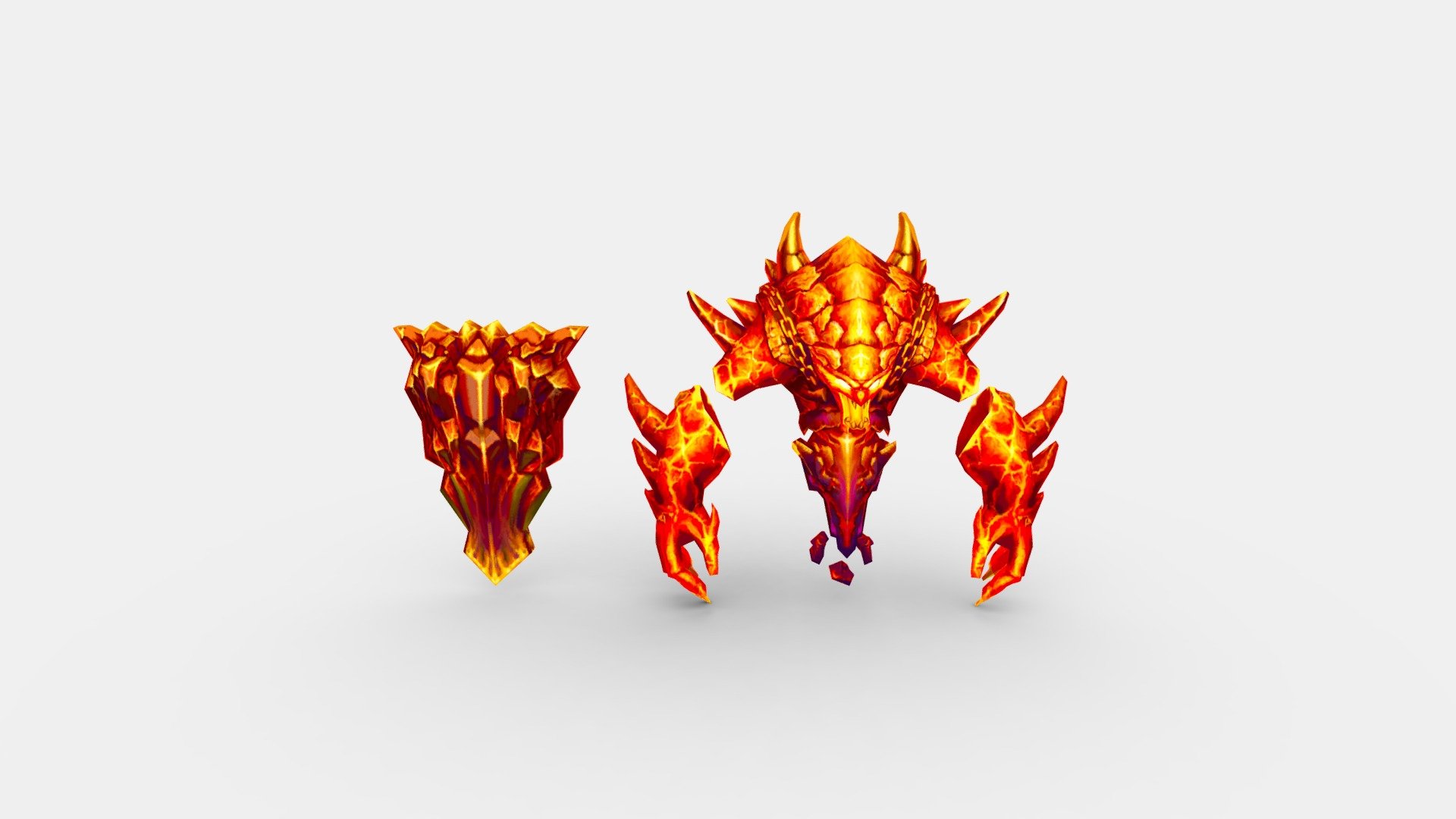 Cartoon summon monster - Flame Demon - Fire Demon - Cartoon summon monster - Flame - Fire Demon - Buy Royalty Free 3D model by ler_cartoon (@lerrrrr) 3d model
