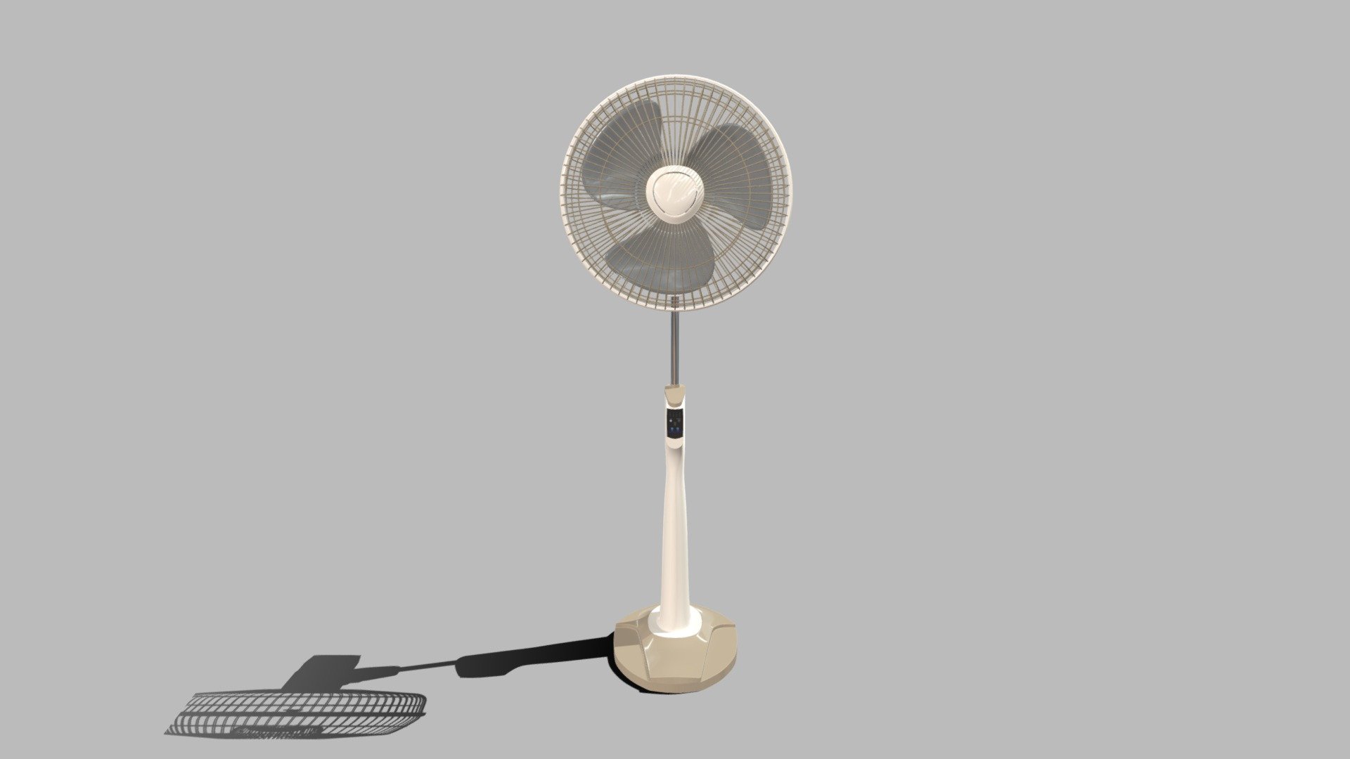 Electric Stand Fan - 3D model by htut_hutt 3d model
