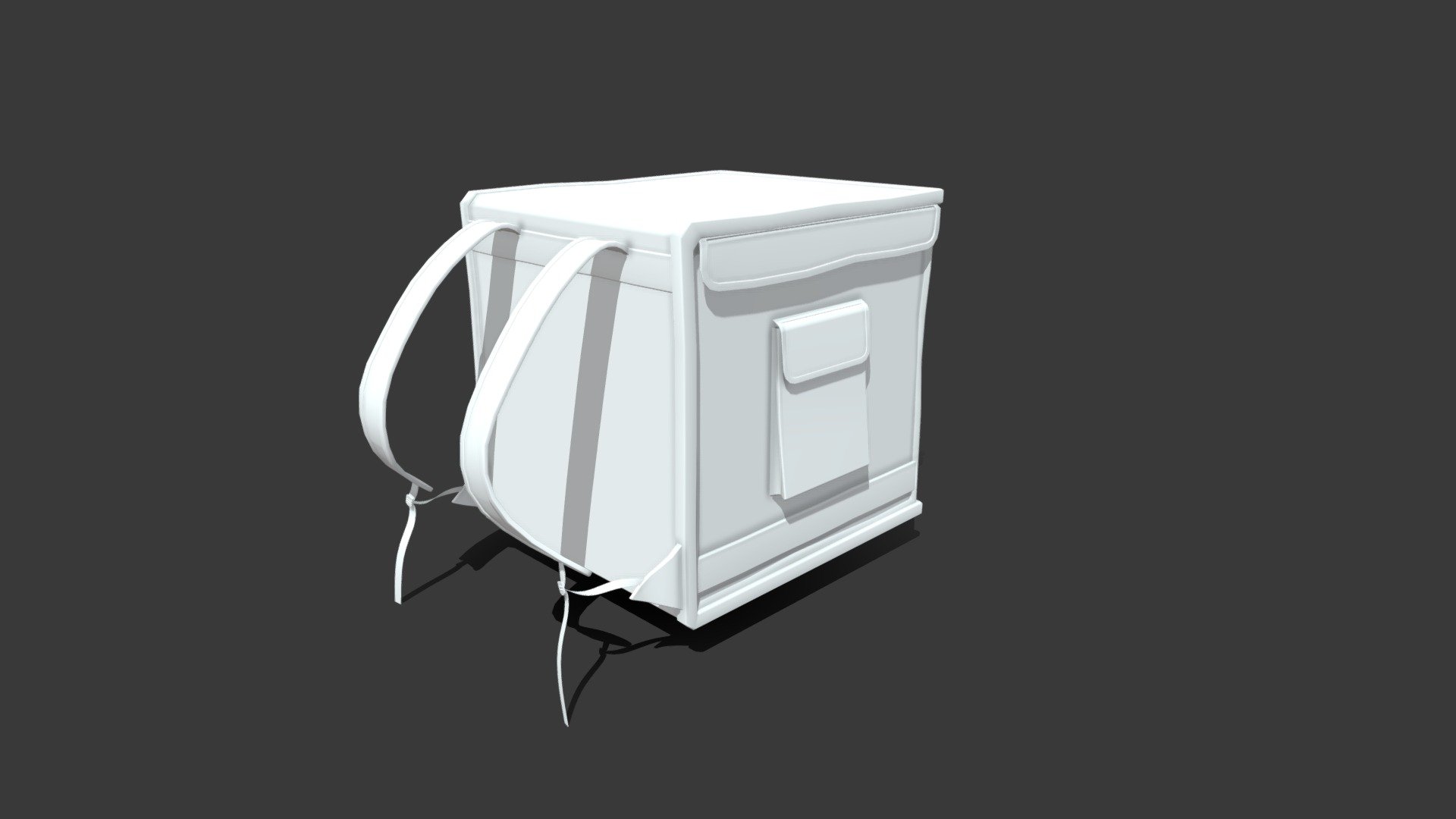 A bag that usually been used by foodpanda riders - Foodpanda Delivery Bag - Buy Royalty Free 3D model by Ahmad Azizi (@azizi16) 3d model