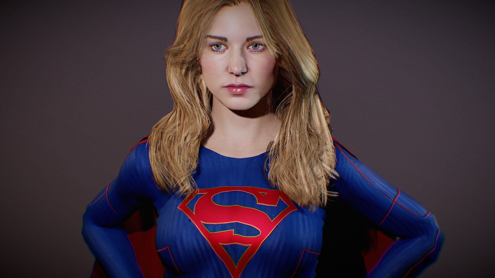 * PLEASE DOWNLOAD THE RAR INSIDE THE ADDITIONAL FILES!!!
Female Super Girl , includes 1 more shapekey for body muscles extremely toned/buffed. Model in Blender file. Fully rigged. SSS subsurface scattering. mixamo bone names for animation. No FBX or OBJ format, only Blend file 3d model