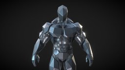 Cyborg I armor, armour, mech, army, droid, scary, cyborg, 3dprinting, scifi, sci-fi, hardsurface, zbrush, robot