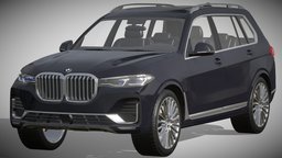 BMW X7 wheel, rim, modern, power, bmw, wheels, suv, european, drive, luxury, 4x4, speed, offroad, x5, germany, x3, realistic, comfort, contemporary, expensive, 2020, prestige, x7, 2021, vehicle, design, car
