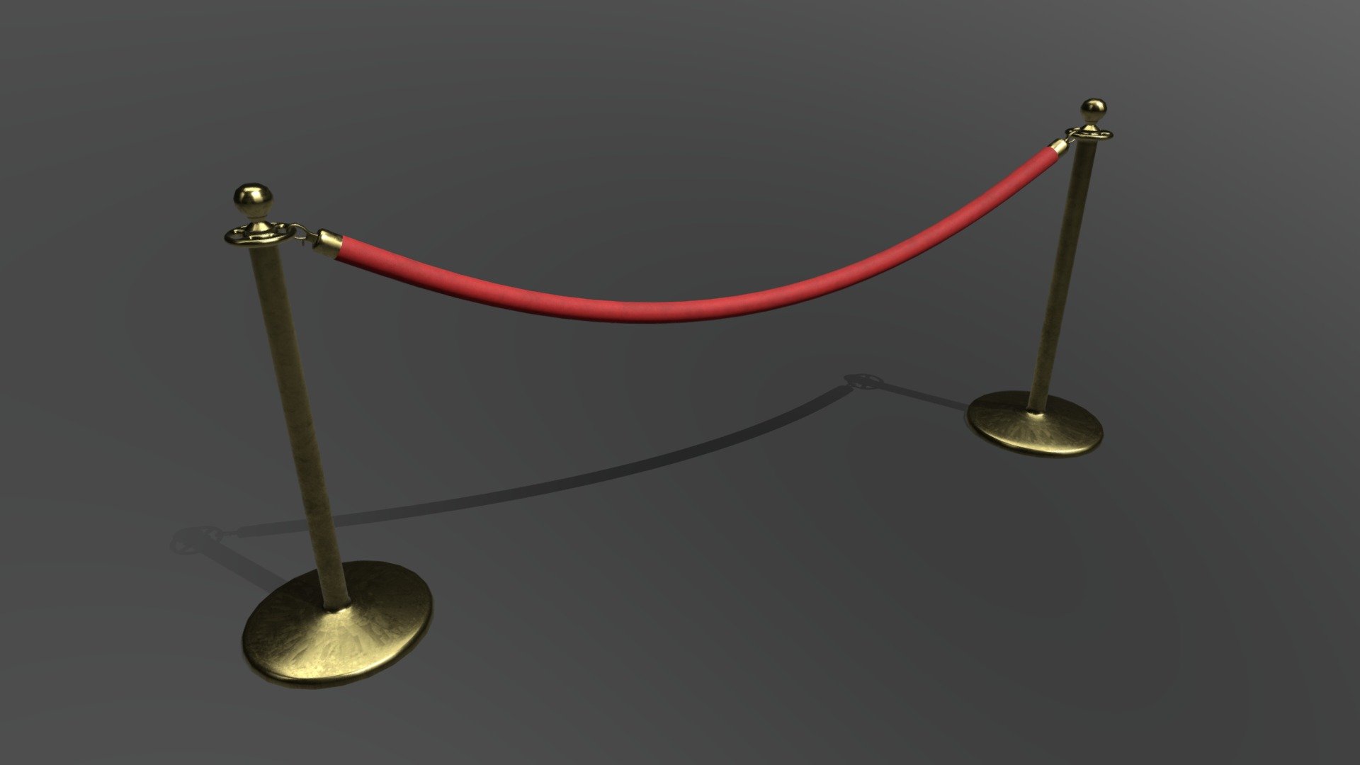 Velvet Rope - 3D model by PhinehasIaboni (@phinehasi) 3d model