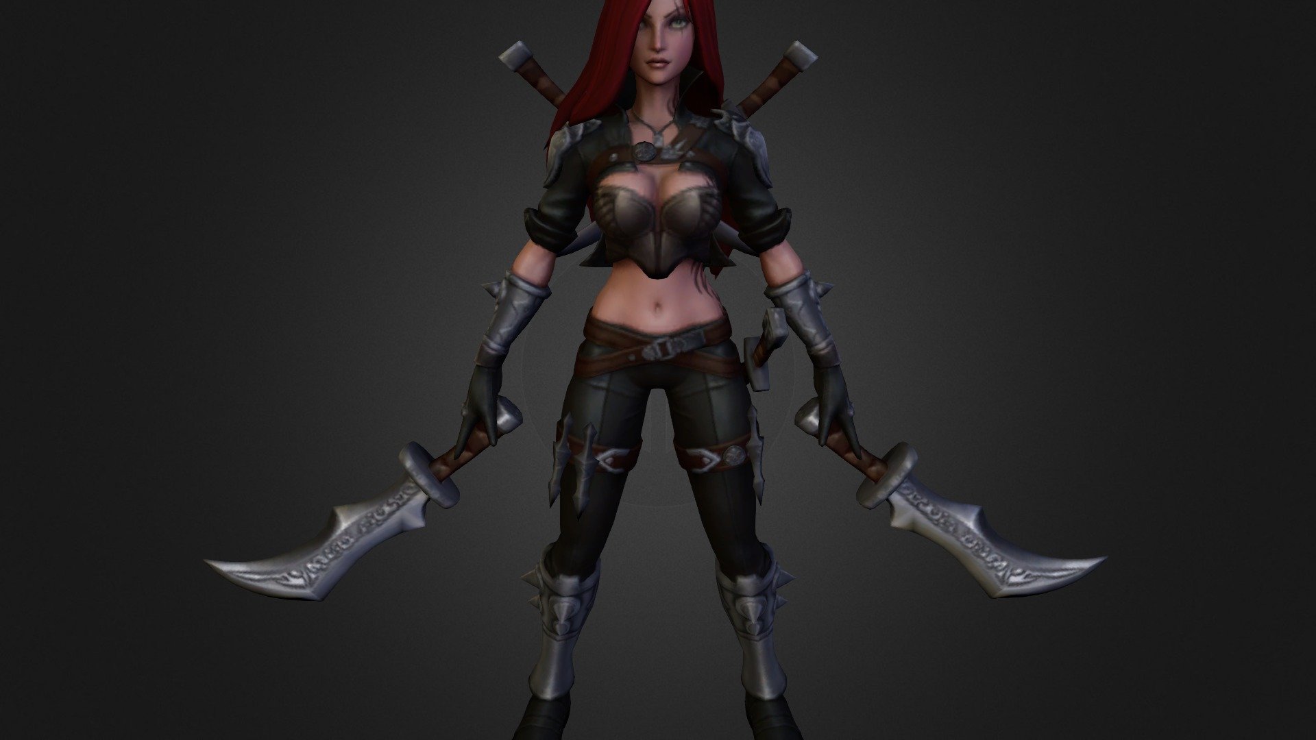 Katarina - 3D model by CombatCube 3d model