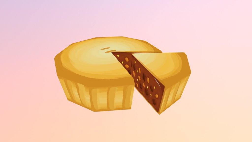 Just a quick lil pie I made - Meat Pie - 3D model by Ashley (@divadev) 3d model