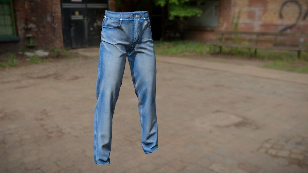 First pants - 3D model by delwin 3d model