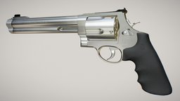 Smith & Wesson 500 Magnum and, revolver, smith, videogame, prop, handgun, sw, 500, wesson, bullet, norway, aaa, 4k, 50, 44, realistic, pistol, caliber, quality, magnum, smithwesson, reload, smithandwesson, oslo, hamar, triplea, longbarrel, weapon, asset, game, 3d, texture, model, digital, free, animated, gun, war, download, "gameready"