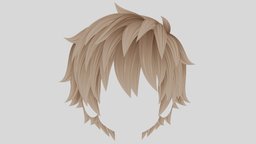 Anime Hair (Hibiya Style) short, hair, project, mushroom, bowl, medium, long, crown, asian, cut, vocaloid, manga, layers, asymmetric, messy, uni, fringe, haircut, shag, taper, mullet, hairstyle, bangs, cartoon, man, female, male, anime, daze, hibiya, otsukimi, sidebangs, amamiya, symetric, kegerou, mekaku