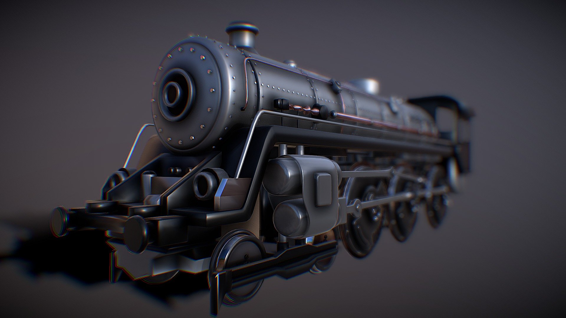 steam engine train
3d model of steam engine train modeled by me 
which is free to use in any purposes according to
Creators commons license
Renderings

If you are looking for the best quality models for your renderings, don’t look any further! Here you can find Steam engine train with all materials set up for Cycles and is also compatible with Eevee. It makes it a fast and easy one-click solution for scenes in all your most exciting projects. Don't waste time creating on your own and bring realism into your scenes 3d model