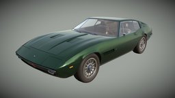 1970 Maserati Ghibli vintage, subdivision, italian, ghibli, midpoly, coupe, maserati, giugiaro, v8engine, car, grandtourer, giorgetto, 1970car, noai