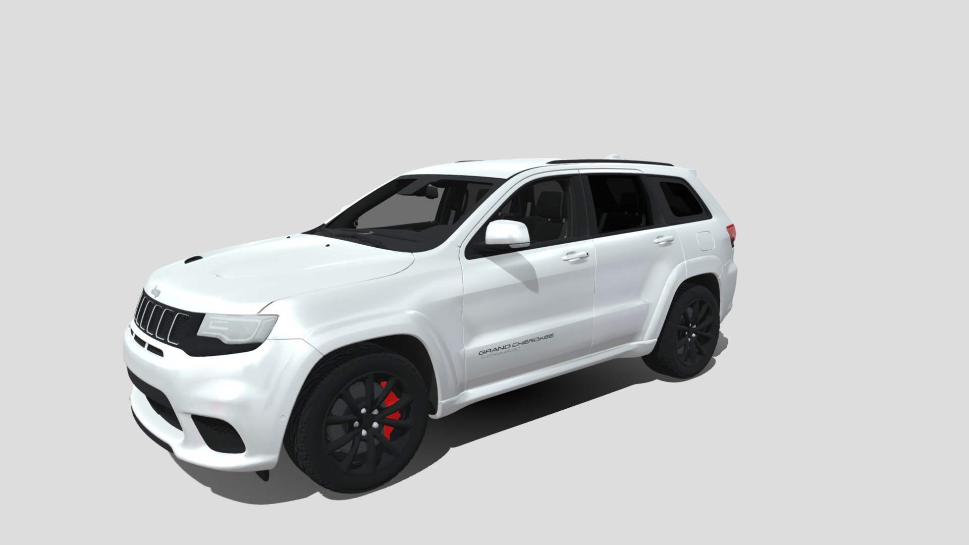 Jeep Grand Cherokee Trackhawk - Jeep Grand Cherokee Trackhawk - Download Free 3D model by David_Holiday 3d model