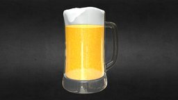 Glass Mug Beer 2 drink, pub, mug, beer, liquid, birra, alchool, glass