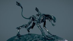Alien sculpt, deacon, alien, giger, covenant, alienchallenge2017, xenomoprh, zbrush