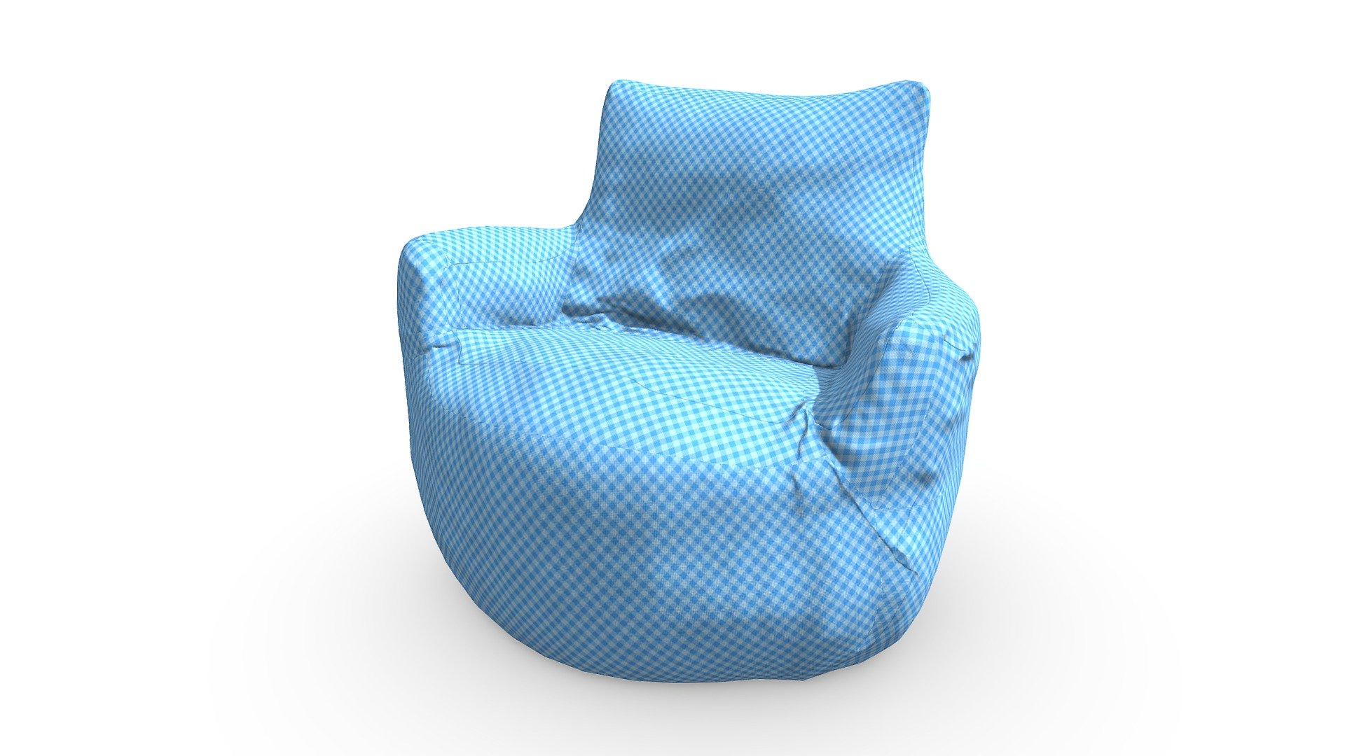 Bean Bag. Inside out brings to you highly detailed, optimized, with PBR materials. Can be used for any project and platform. AR, VR, Anroid, IOS, PC, etc. All maps albedo, normal, roughness, aoc, metallic and height are perfectly created with love and care and optimized for all platforms. Ready to be used in unity or unreal or any other engine.

*All textures are included in the package.

Features: - PBR validated - Super optimized 3D models - HD textures to boost every single detail - VR ready - AR ready - 4k Textures - Arm Chair Bean Bag - Buy Royalty Free 3D model by Inside Out Art (@ranajitdas) 3d model