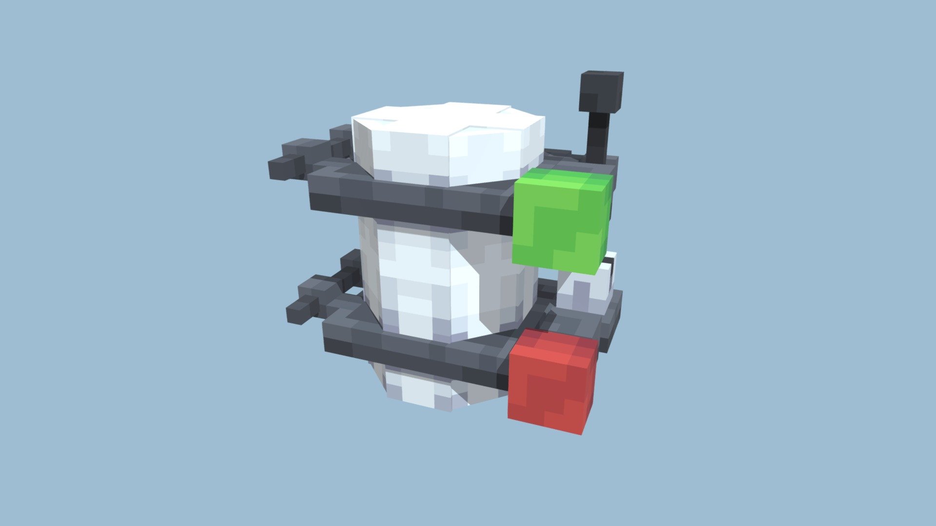 My model of a Lego Star Wars Minikit made for Minecraft Java. Texture by Toxteer - Minecraft Star Wars Minikit - 3D model by ewanhowell5195 3d model