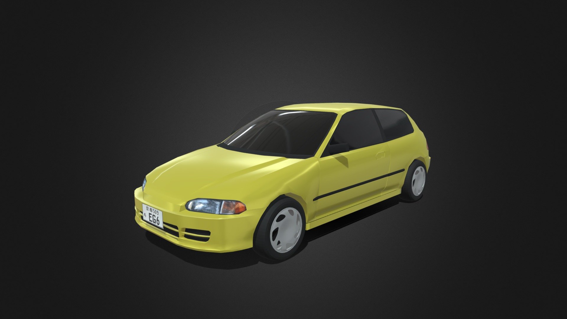 5th Gen Honda Civic
Hatchback
2 doors - 1991 Honda Civic EG6 - Download Free 3D model by rifdanzz 3d model