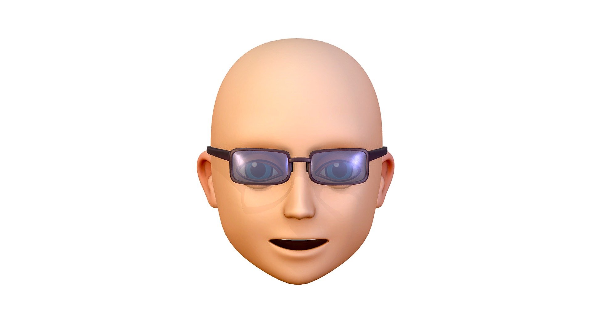 Business Glasses for Young Man Boy Bald Head Icon

3DsMax, Maya file included

Textures 2048x2048 size

Hairstyles Collection: https://sketchfab.com/olegshuldiakov/collections/cartoon-hairstyle-avatar-collection-cd52679c74514aa59c906f62e792a75c

Beards Collection:
 - Business Glasses Young Man Boy Bald Head Icon - Buy Royalty Free 3D model by Oleg Shuldiakov (@olegshuldiakov) 3d model
