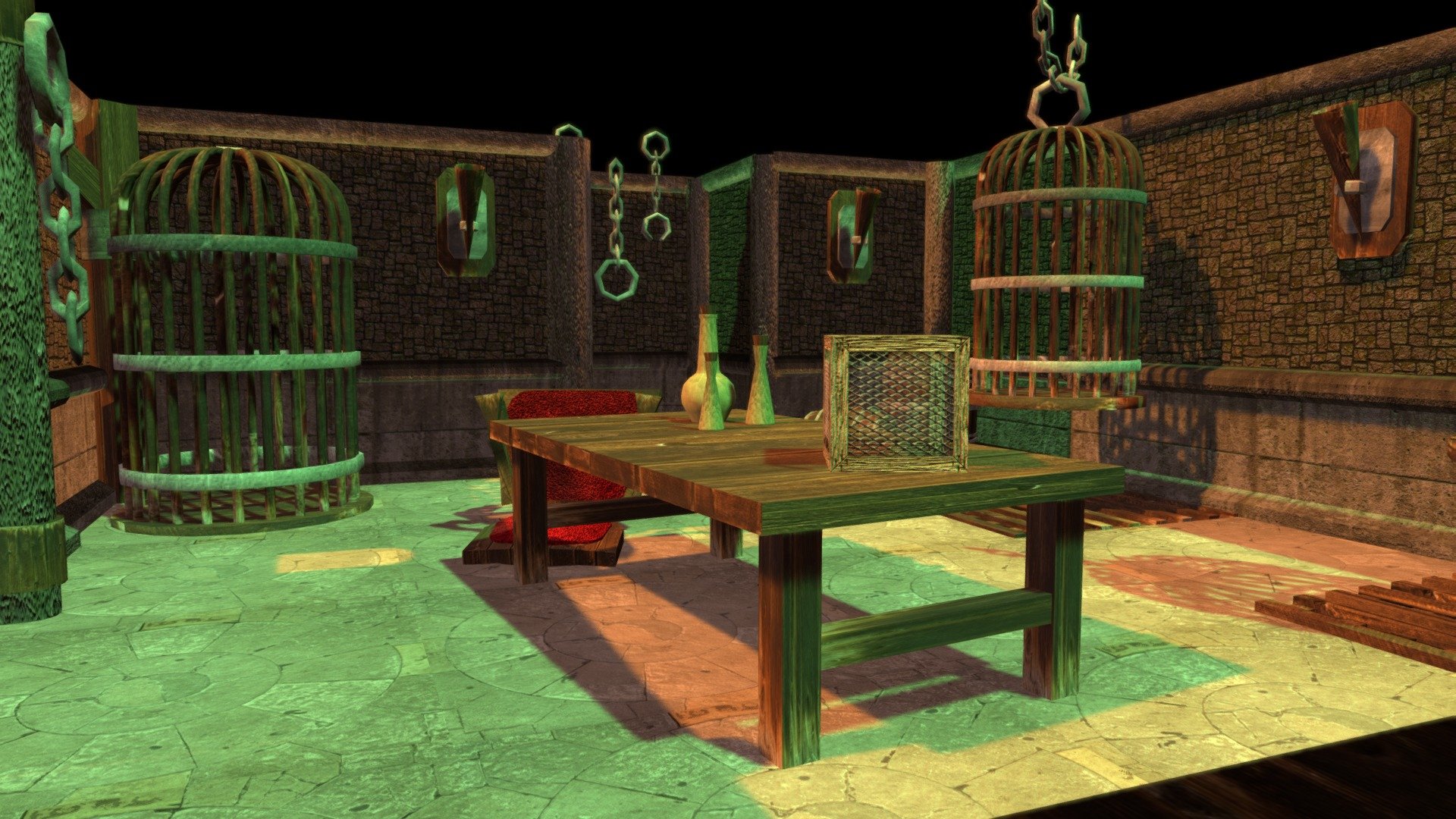 Old Dungeon Torture Chamber - Old Dungeon Torture Chamber - Download Free 3D model by Efthalía Estasmalteadas (@efthalia) 3d model