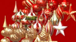 SPHERES PACK tree, arbol, xmas, deco, christmas, navidad, decor, santaclaus, holidays, decoracion, esferas, christmas-tree, northpole, asset, decoration