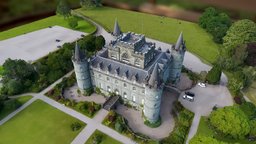 Inveraray Castle  -RAWscan castle, photogrammetry, 3dscan