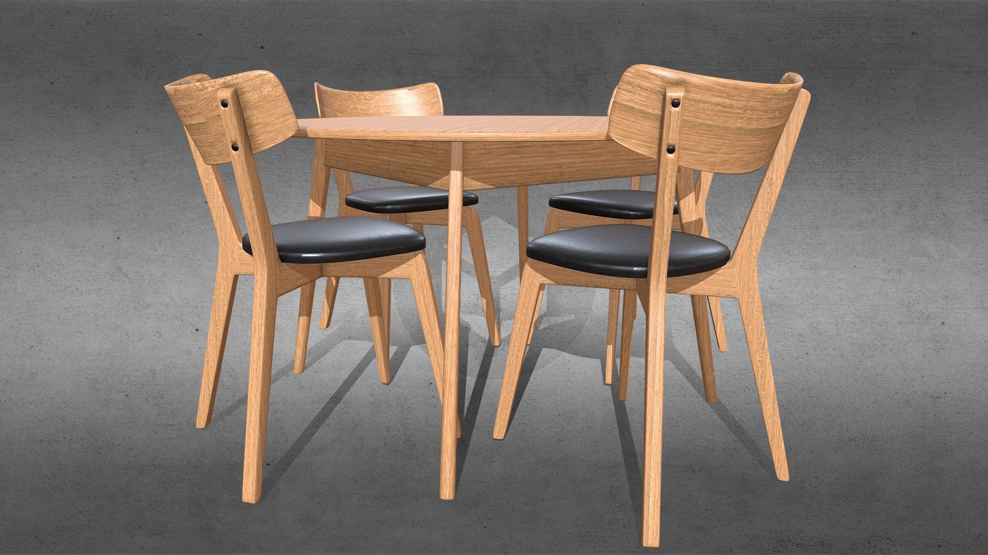 made in blender&hellip;follow and like for more free  models.
tell me how is it? - dining table - Download Free 3D model by Jelvehkar (@alihoseini13000) 3d model