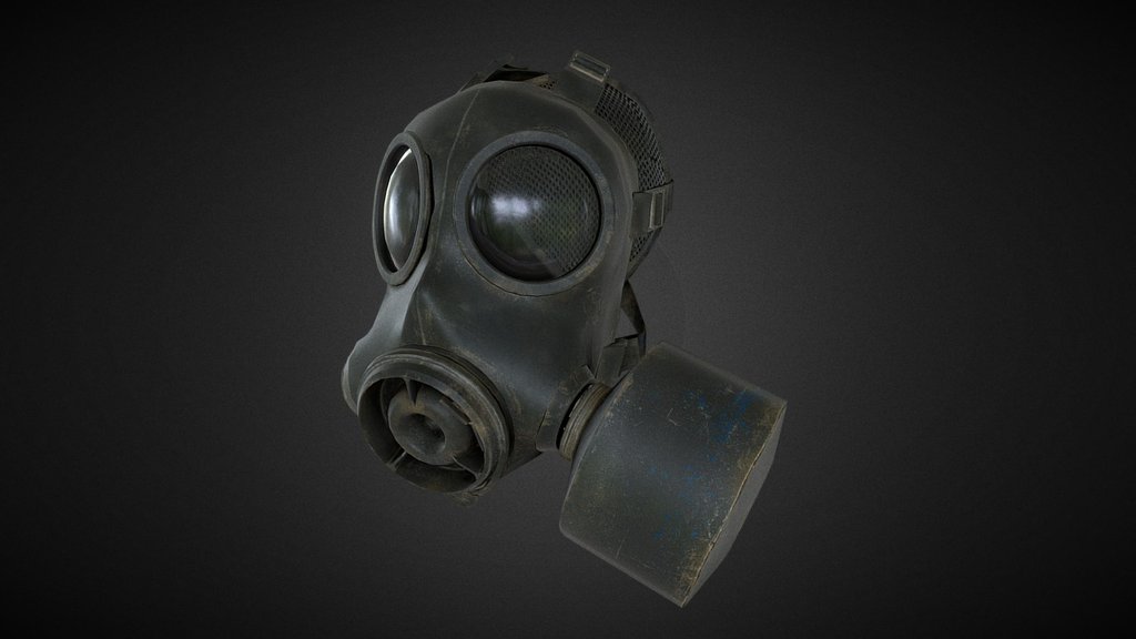 Gas Mask - 3D model by Nads (@nad3D) 3d model