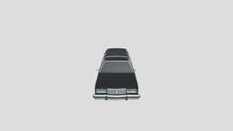 Mercury Grand-Marquis Limo 1983 for 3D-printing american, 3d-printing, mercury, limousine, lowpoly, stretch-limo, noai, grand-marquis